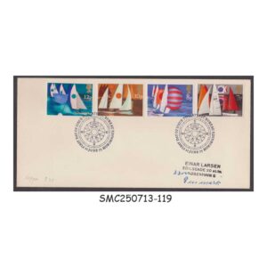 Cover from GREAT BRITAIN - 1975 SAILING / YACHT - FDC