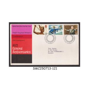 Cover from GREAT BRITAIN - 1972 BRITISH ANNIVERSARIES - FDC