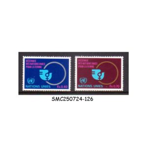 UNITED NATIONS GENEVA UNO - 1980 DECADE FOR WOMEN SCOTT#90-91 - 2V MINT NH