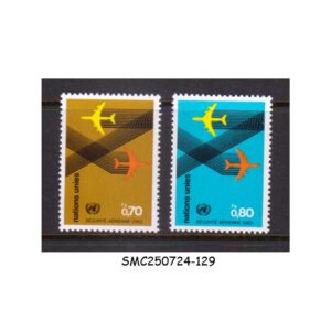 Stamps from UNITED NATIONS GENEVA UNO - 1978 INTERNATIONAL CIVIL AVIATION ORGANIZATION - 2V MINT NH