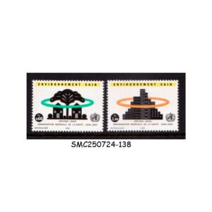 Stamps from UNITED NATIONS GENEVA UNO - 1993 45th ANNIVERSARY WHO - 2V - MINT NH
