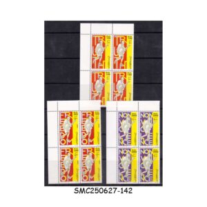 Stamps from SOMALIA - 2003 MAHATMA GANDHI / NON VIOLENCE - BLOCK OF 4 - 3V - MINT NH