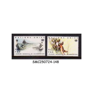 Stamps from UNITED NATIONS GENEVA UNO - 1984 WORLD FOOD DAY - 2V - MINT NH