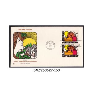 Cover from UNITED STATES USA - 1977 ENERGY CONSERVATION DEVELOPMENT - FDC