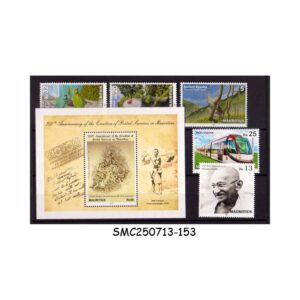 Stamps from MAURITIUS - SELECTED 5-STAMPS + 1-MIN. SHEET MINT NH