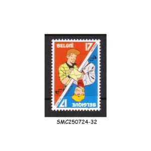 Stamps from BELGIUM - 1998 YOUTH PHILATELY - CHICK BILL AND RICK HOCHET - 1V - MINT NH