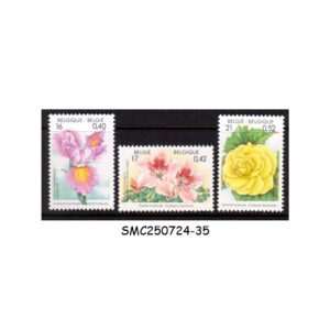 Stamps from BELGIUM - 2000 FLOWERS EXHIBITION GHENT - 3V - MINT NH