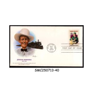 Cover from UNITED STATES USA - 1978 JIMMIE RODGERS - FDC