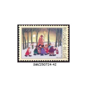 Stamps from BELGIUM - 1998 CHRISTMAS AND HAPPY NEW YEAR - SCOTT#1713 - 1V MINT NH