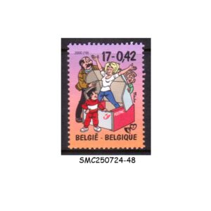 Stamps from BELGIUM - 2000 YOUTH PHILATELY SCOTT#1827 - 1V - MINT NH
