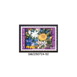Stamps from BELGIUM - 2000 FLORALIES OF HAINAUT  / FLOWERS SCOTT#1828 - 1V - MINT NH