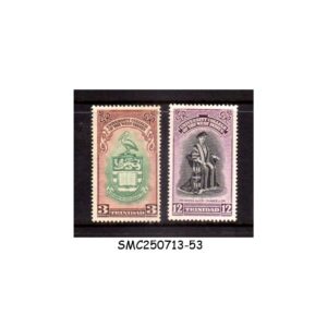 Stamps from TRINIDAD & TOBAGO - 195I UNIVERSITY OF THE WEST INDIES - 2V - MINT LH