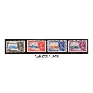 Stamps from TRINIDAD & TOBAGO - 1935 SILVER JUBILEE OF KING GEORGE V KGV SG#239-242 - 4V MINT NH