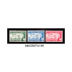 Stamps from TRINIDAD & TOBAGO - 1958 INAUGURATION OF THE WEST INDIES FEDERATION - 3V MINT LH