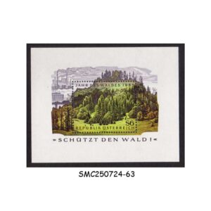 Stamps from AUSTRIA - 1985 YEAR OF THE FOREST - MIN. SHEET MINT NH