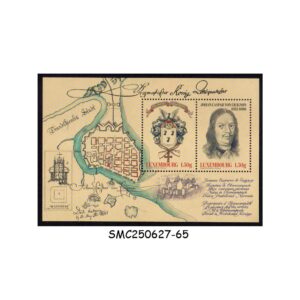 Stamps from LUXEMBOURG - 2022 400th BIRTHDAY OF JEAN-GASPARD DE CICIGNON  MIN. SHEET MINT NH