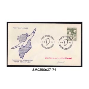 Stamps from GREENLAND - 1961 GREENLANDIC FAIRY TALES - FDC