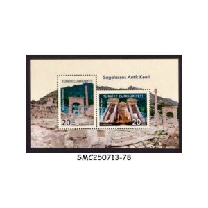 Stamps from TURKEY - 2024 RUINS OF SAGALASSOS ANCIENT CITY - MIN. SHEET MINT NH