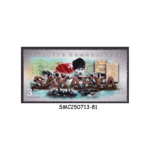 Stamps from TURKEY - 2021 CENTENARY OF THE BATTLE OF SAKARYA - 1V - MINT NH