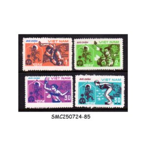 Stamps from VIETNAM - 1982 9th ASIAN GAMES, DELHI - 4V - MINT NH