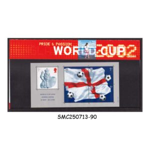 Stamps from GREAT BRITAIN - 2002 WORLD CUP OF FOOTBALL / SOCCER - PRESENTATION PACK MNH