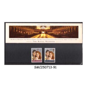 Stamps from GREAT BRITAIN - 1986 ROYAL WEDDING - PRESENTATION PACK MNH ( 2-STAMPS MNH)