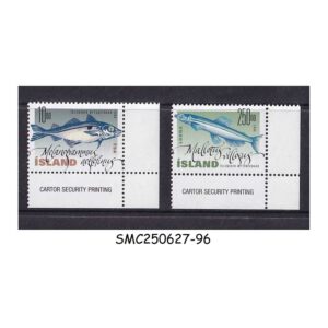 Stamps from ICELAND - 2000 MARINE LIFE / FISH - 2V - MINT NH