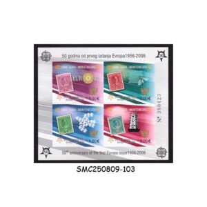 Stamps from MONTENEGRO - 2006 EUROPA - MIN. SHEET MINT NH