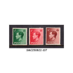 Stamps from GREAT BRITAIN - 1936 KING EDWARD VIII KEDVIII SG#457-459 - 3V MINT HINGED