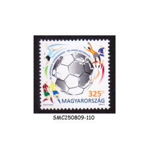 Stamps from HUNGARY - 2010 WORLD FOOTBALL CHAMPIONSHIPS SOUTH AFRICA / SOCCER - 1V MNH