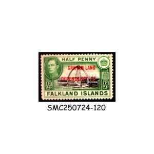 Stamps from FALKLAND ISLANDS, DEP.  1944 GRAHAM LAND OVERPRINTS SG#A1 MINT HINGED