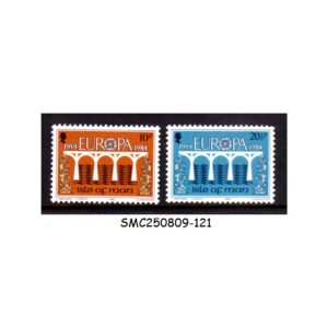 Stamps from ISLE OF MAN - 1984 EUROPA - 2V - MINT NH