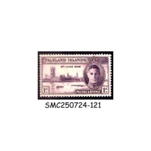 Stamps from FALKLAND ISLANDS - 1946 PEACE & VICTORY SG#164 - MINT NINGED