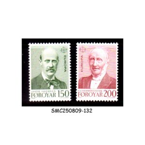 Stamps from FAROE ISLANDS - 1980 EUROPA - 2V - MINT NH