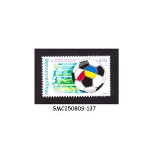 Stamps from HUNGARY - 2012 EUROPEAN FOOTBALL CHAMPIONSHIP / SOCCER - 1V MINT NH