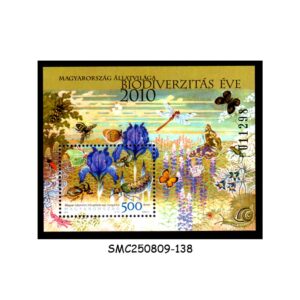 Stamps from HUNGARY - 2010 FAUNA OF HUNGARY IV - YEAR OF BIODIVERSITY - MIN. SHEET MINT NH