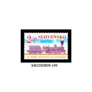 Stamps from SLOVAKIA - 2023 175 Years OF RAILWAYS IN SLOVAKIA - 1V MINT NH