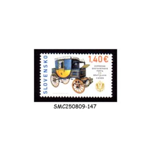 Stamps from SLOVAKIA - 2023 BICENTENARY OF EXPRESS STAGECOACH SERVICE BRATISLAVA-VIENNA - 1V MNH