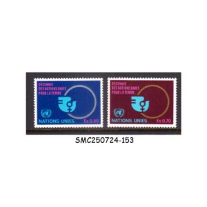 Stamps from UNITED NATIONS UNO GENEVA - 1980 DECADE FOR WOMEN - 2V MINT NH