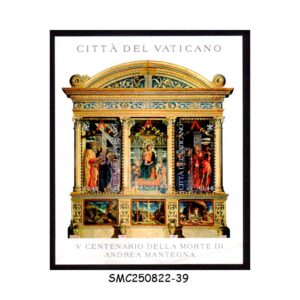 Stamps from VATICAN CITY - 2006 5th DEATH  ANNIVERSARY OF THE ANDREA MANTEGNA - MIN. SHEET MINT NH