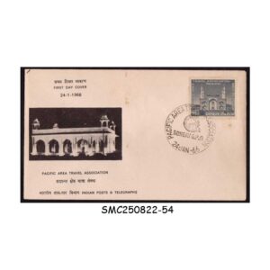 Stamps from INDIA - 1966 PACIFIC AREA TRAVEL ASSOCIATION - FDC Soiled Condition