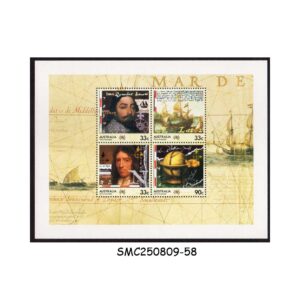 Stamps from AUSTRALIA - 1985 TERRA AUSTRALIS - MIN. SHEET MINT NH