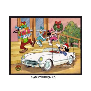 Stamps from REDONDA - 1980 MICKEY MOUSE & MINI MOUSE - DISNEY ANIMATION - MIN. SHEET MINT NH