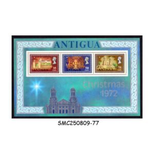 Stamps from ANTIGUA - 1972 CHRISTMAS - MIN. SHEET MINT NH