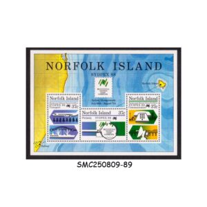 Stamps from NORFOLK ISLAND - 1988 SYDPEX 88 - MIN. SHEET MINT NH
