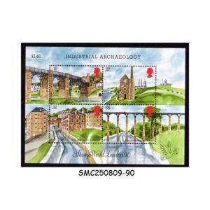 Stamps from GREAT BRITAIN - 1989 INDUSTRIAL ARCHAEOLOGY - MIN. SHEET MINT NH