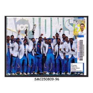 Stamps from INDIA - 2023 ICC CHAMPIONS INDIAN CRICKET TEAM COVER COMMERCIALLY USED EMS POST