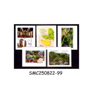 Stamps from PORTUGAL MADEIRA - 2018 ISLAND VIEWS - 5V - MINT NH SELF-ADHESIVE STAMPS