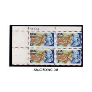 Stamps from UNITED STATES USA - 1976 BENJAMIN FRANKLIN - SC#1690 - BLOCK OF 4 - MINT NH
