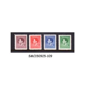 Stamps from NEW GUINEA - 1937 KGVI CORONATION - 4V - MINT NH